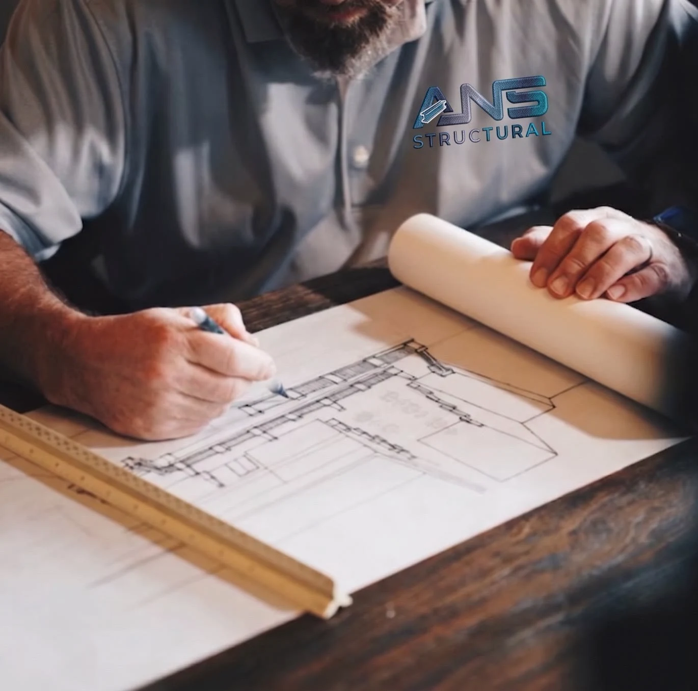 ANS Structural engineer drawing up underpinning and concrete works plans